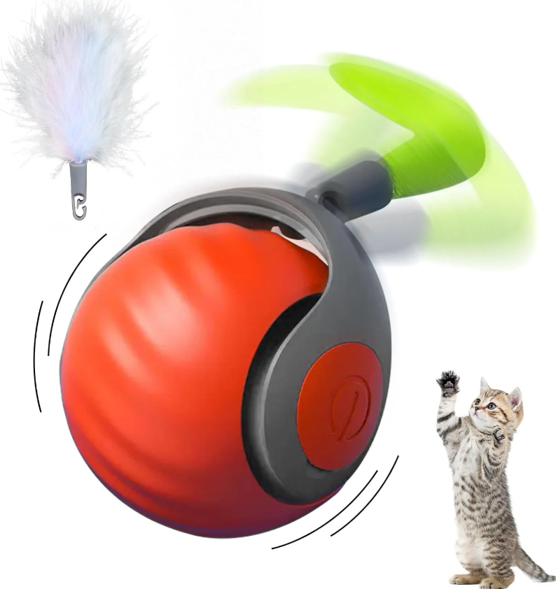 Interaktiver Spielball für Katzen
